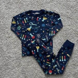 Hanna Andersson Science Long Sleeve Pajama Pants Set